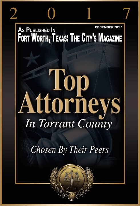 Top Attorney Ft Worth Mag 2017