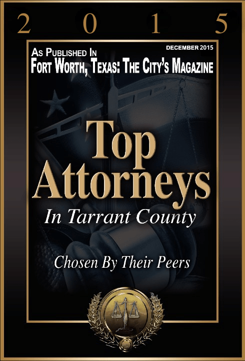 Top Attorney Ft Worth Mag 2015